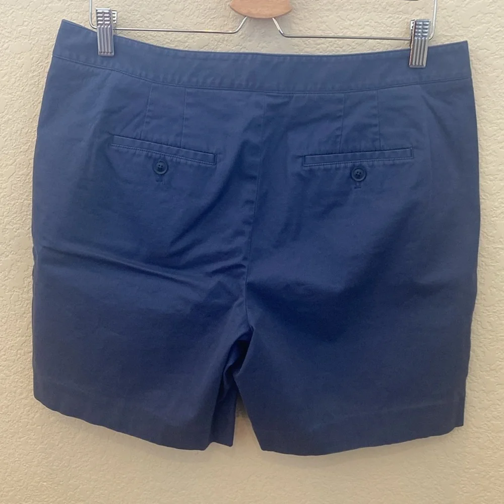 Talbots Dark Blue Women's Bermudas. Size 10.